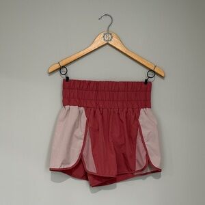 Women's Athletic Shorts in Multi-Pinks